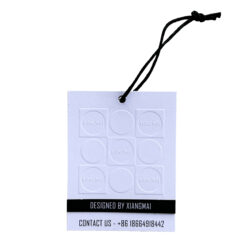 Alternative view of Multi-layer Debossed and Embossed Hangtag