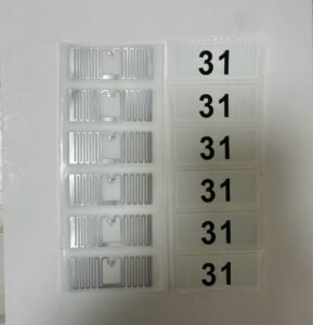 Finished RFID labels manufactured by Xiangmai