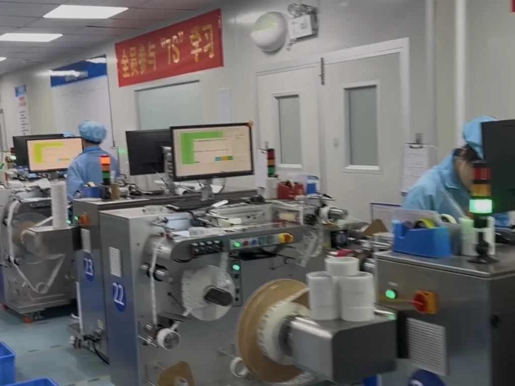 RFID NFC quality inspection workshop at Xiangmai factory